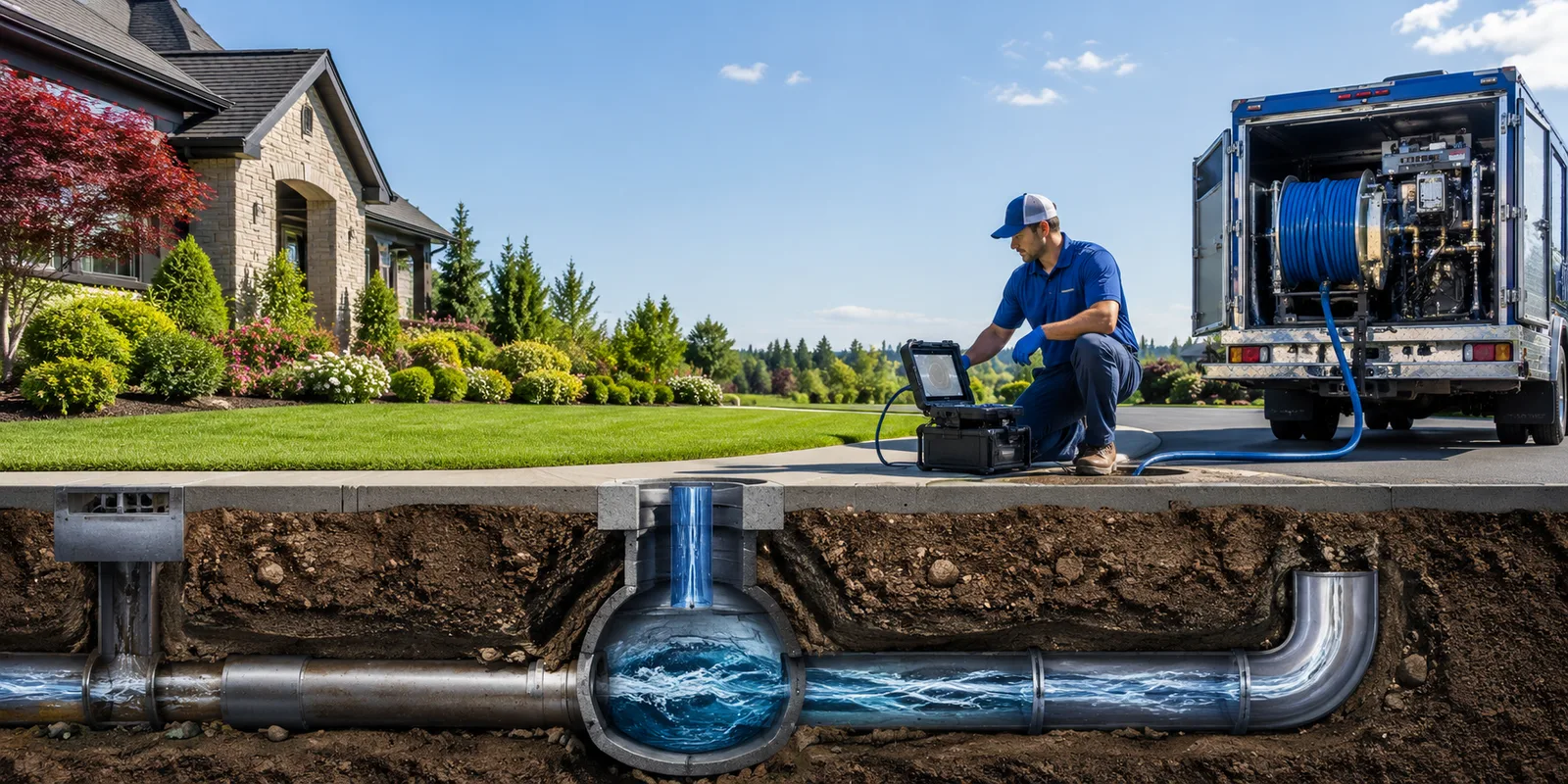 Drainage restoration information for Junior, WV